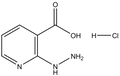 2-Hydrazino-nicotinic acid hydrochloride 500mg