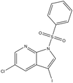 1-Benzenesulfonyl-5-chloro-3-iodo-1H-pyrrolo[2,3-b]pyridine 100mg