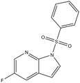 1-Benzenesulfonyl-5-fluoro-1H-pyrrolo-[2,3-b]pyridine 100mg