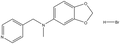 Benzo[1,3]dioxol-5-ylmethyl-pyridin-4-ylmethyl-amine hydrobromide 500mg