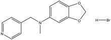 Benzo[1,3]dioxol-5-ylmethyl-pyridin-4-ylmethyl-amine hydrobromide 500mg