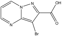 3-Bromopyrazolo[1,5-a]pyrimidine-2-carboxylic acid 500mg