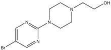 2-[4-(5-Bromopyrimidin-2-yl)piperazin-1-yl]ethanol 500mg