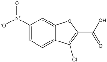 3-Chloro-6-nitro-1-benzothiophene-2-carboxylic acid 500mg