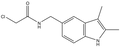2-Chloro-N-(2,3-dimethyl-1H-indol-5-ylmethyl)-acetamide 500mg