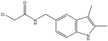 2-Chloro-N-(2,3-dimethyl-1H-indol-5-ylmethyl)-acetamide 500mg