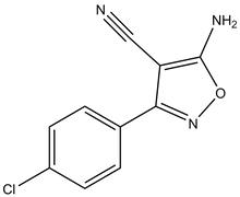 5-Amino-3-(4-chlorophenyl)isoxazole-4-carbonitrile 500mg