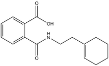 2-({[2-(1-Cyclohexen-1-yl)ethyl]amino}carbonyl)-benzoic acid 500mg