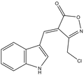 (4E)-3-(Chloromethyl)-4-(1H-indol-3-ylmethylene)-isoxazol-5(4H)-one