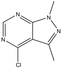 4-Chloro-1,3-dimethyl-1H-pyrazolo[3,4-d]pyrimidine