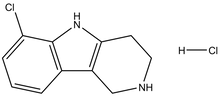 6-Chloro-2,3,4,5-tetrahydro-1H-pyrido[4,3-b]-indole hydrochloride 500mg
