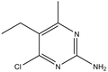 4-Chloro-5-ethyl-6-methyl-pyrimidin-2-ylamine 500mg