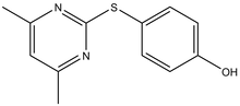 4-[(4,6-Dimethylpyrimidin-2-yl)thio]phenol 1g
