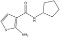 2-Amino-N-cyclopentylthiophene-3-carboxamide 500mg