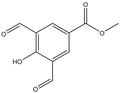 3,5-Diformyl-4-hydroxy-benzoic acid methyl ester 500mg