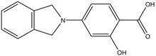 4-(1,3-Dihydro-isoindol-2-yl)-2-hydroxy-benzoic acid 500mg