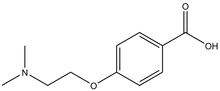 4-(2-Dimethylamino-ethoxy)-benzoic acid 500mg