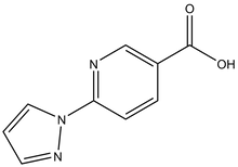 6-(1H-Pyrazol-1-yl)nicotinic acid 500mg