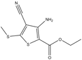 Ethyl 3-amino-4-cyano-5-(methylthio)-thiophene-2-carboxylate 1g