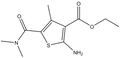 Ethyl 2-amino-5-[(dimethylamino)carbonyl]-4-methylthiophene-3-carboxylate 500mg