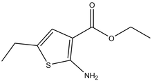 Ethyl 2-amino-5-ethylthiophene-3-carboxylate 500mg