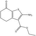Ethyl 2-amino-7-oxo-4,5,6,7-tetrahydro-1-benzothiophene-3-carboxylate 500mg