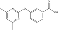 3-(4,6-Dimethylpyrimidin-2-oxy)benzoic acid 500mg