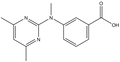N-(4,6-Dimethylpyrimidin-2-yl)-N-methyl-3-amino-benzoic acid 1g