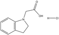 2,3-Dihydro-1H-indol-1-ylacetic acid hydrochloride, 500mg