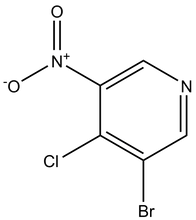 3-Bromo-4-chloro-5-nitropyridine 1g