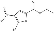 Ethyl 5-bromo-4-nitrothiophene-2-carboxylate 500mg
