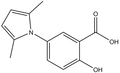 5-(2,5-Dimethyl-pyrrol-1-yl)-2-hydroxy-benzoic acid 500mg
