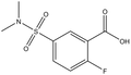 5-Dimethylsulfamoyl-2-fluoro-benzoic acid, 500mg