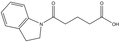 5-(2,3-Dihydroindol-1-yl)-5-oxo-pentanoic acid 500mg