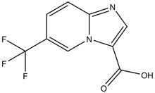 6-(Trifluoromethyl)imidazo[1,2-a]pyridine-3-carboxylic acid, 500mg