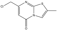 7-(Chloromethyl)-2-methyl-5H-[1,3]thiazolo-[3,2-a]pyrimidin-5-one 500mg