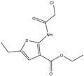 Ethyl 2-[(chloroacetyl)amino]-5-ethylthiophene-3-carboxylate 500mg