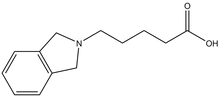 5-(1,3-Dihydroisoindol-2-yl)pentanoic acid, 500mg
