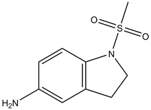 2,3-Dihydro-1-(methylsulfonyl)-(1H)-indole-5-amine 1g