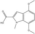 4,7-Dimethoxy-1-methyl-1H-indole-2-carboxylic acid 500mg