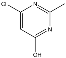 6-Chloro-2-methyl-4-pyrimidinol 1g