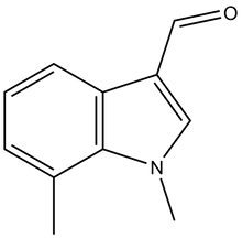 1,7-Dimethyl-1H-indole-3-carbaldehyde 500mg