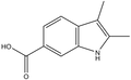 2,3-Dimethyl-1H-indole-6-carboxylic acid 1g