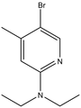 5-Bromo-N,N-diethyl-4-methyl-2-pyridinamine 500mg