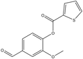 4-Formyl-2-methoxyphenyl thiophene-2-carboxylate 500mg