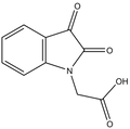 (2,3-Dioxo-2,3-dihydro-indol-1-yl)-acetic acid, 500mg