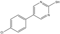 5-(4-Chlorophenyl)-2-pyrimidinethiol 500mg