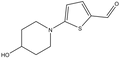 5-(4-Hydroxypiperidino)-2-thiophenecarbaldehyde 500mg