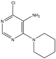 4-Chloro-6-piperidin-1-yl-pyrimidin-5-ylamine, 500mg