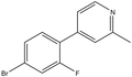 4-(4-Bromo-2-fluorophenyl)-2-methylpyridine 1g